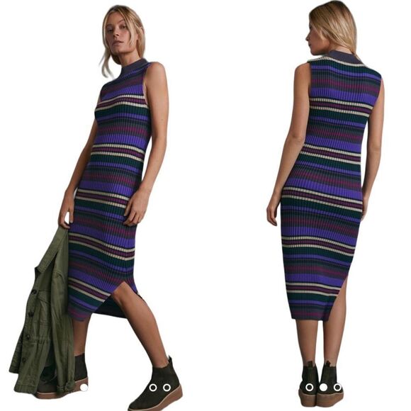 Anthropologie Dresses & Skirts - Anthropologie-Dolan Anne Ribbed Midi Dress